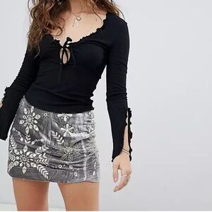 Free People Fall For You L/S top size XS